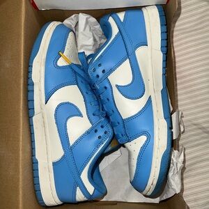 Nike Blue and White Sneakers